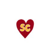 USC Trojans SC Heart Patch Macki